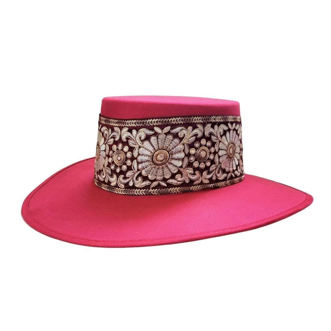 Petra Savage ANAHIT Boater Hat