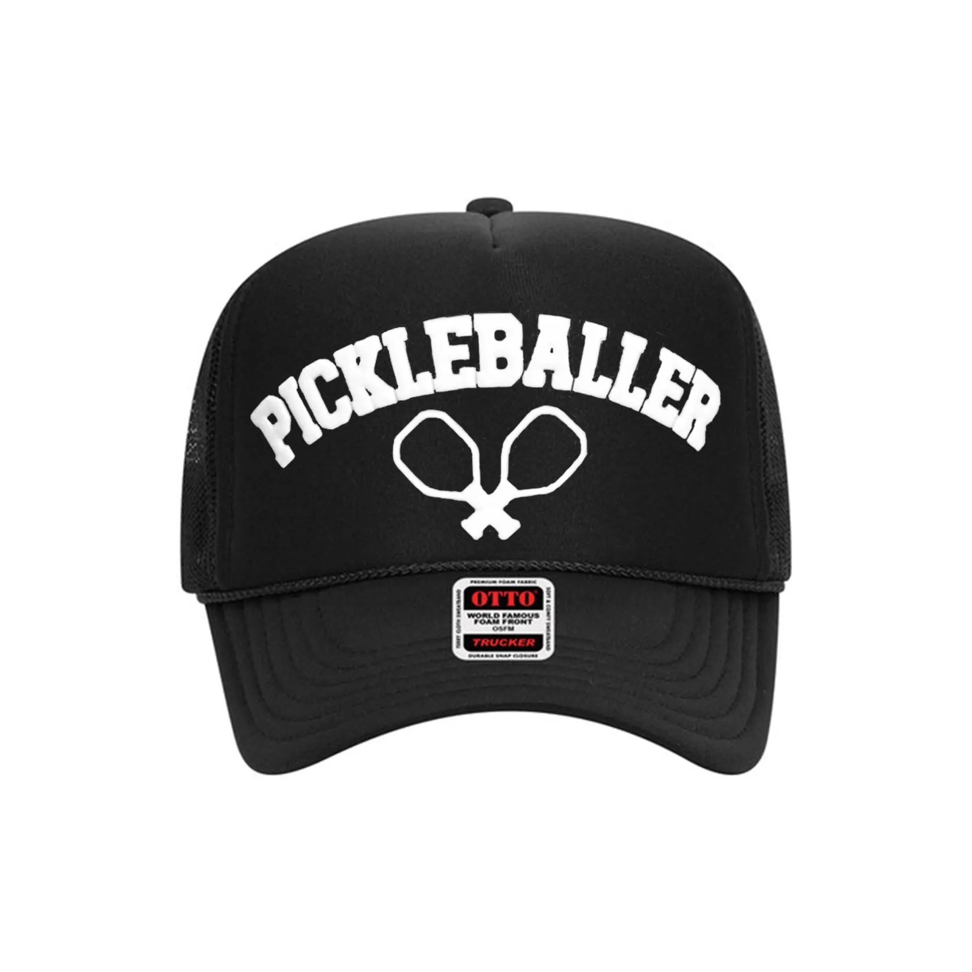 Pickleballer Trucker Unisex Adjustable Hat Pickleball Lover Gift for Her Pickleball Cap (PH1001)
