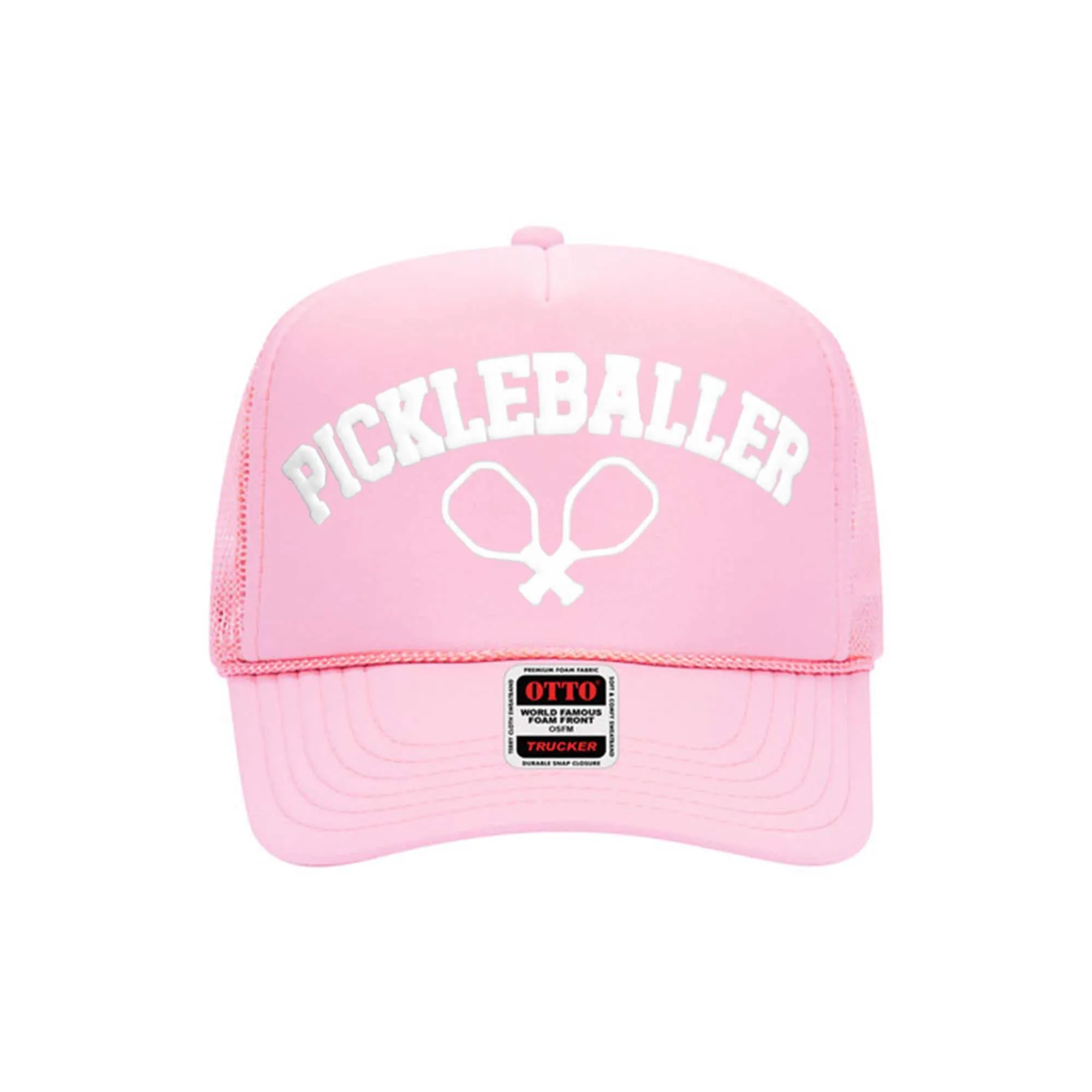 Pickleballer Trucker Unisex Adjustable Hat Pickleball Lover Gift for Her Pickleball Cap (PH1001)