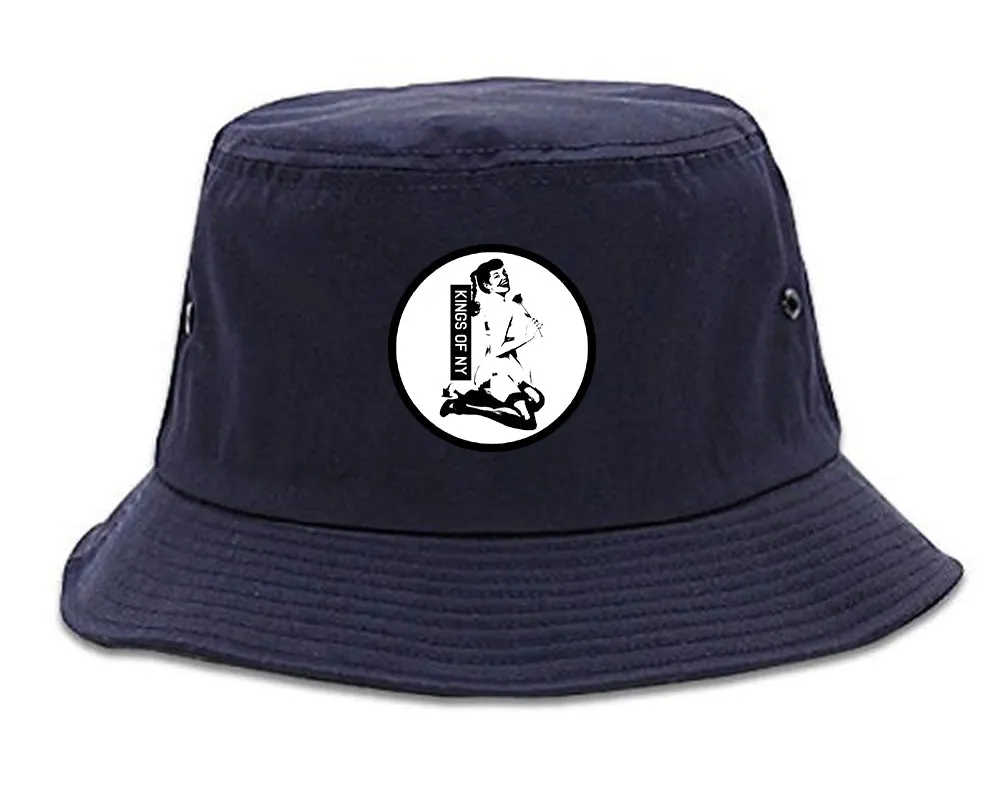 Pinup Girl Rose Bucket Hat