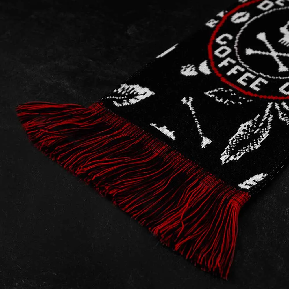Sacred Bloom Knit Scarf
