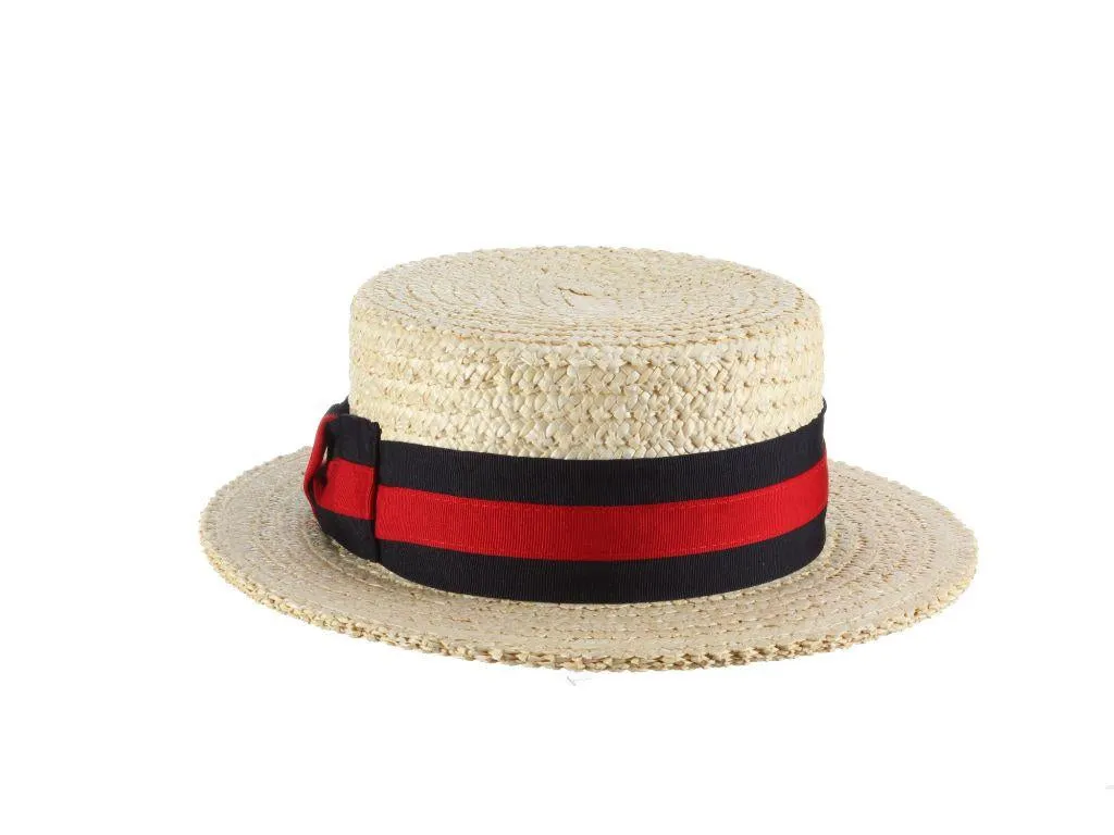 Scala Gondola Straw Boater