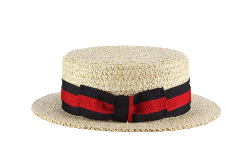 Scala Gondola Straw Boater