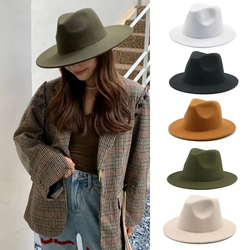 Short Brim Jazzy Fedora Hat