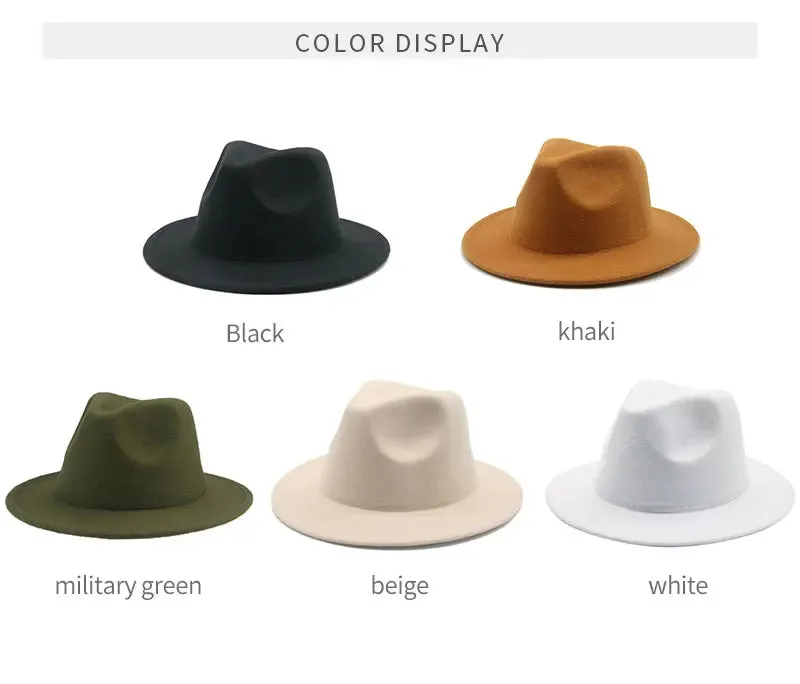 Short Brim Jazzy Fedora Hat
