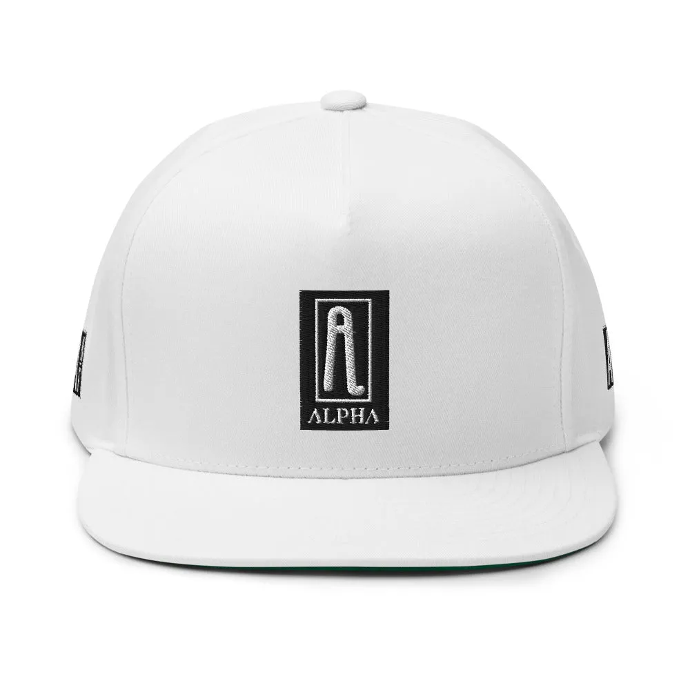 Streetwear Snapback High Profile Flat Bill Cap Yupoong Ascension High Fashion Alpha