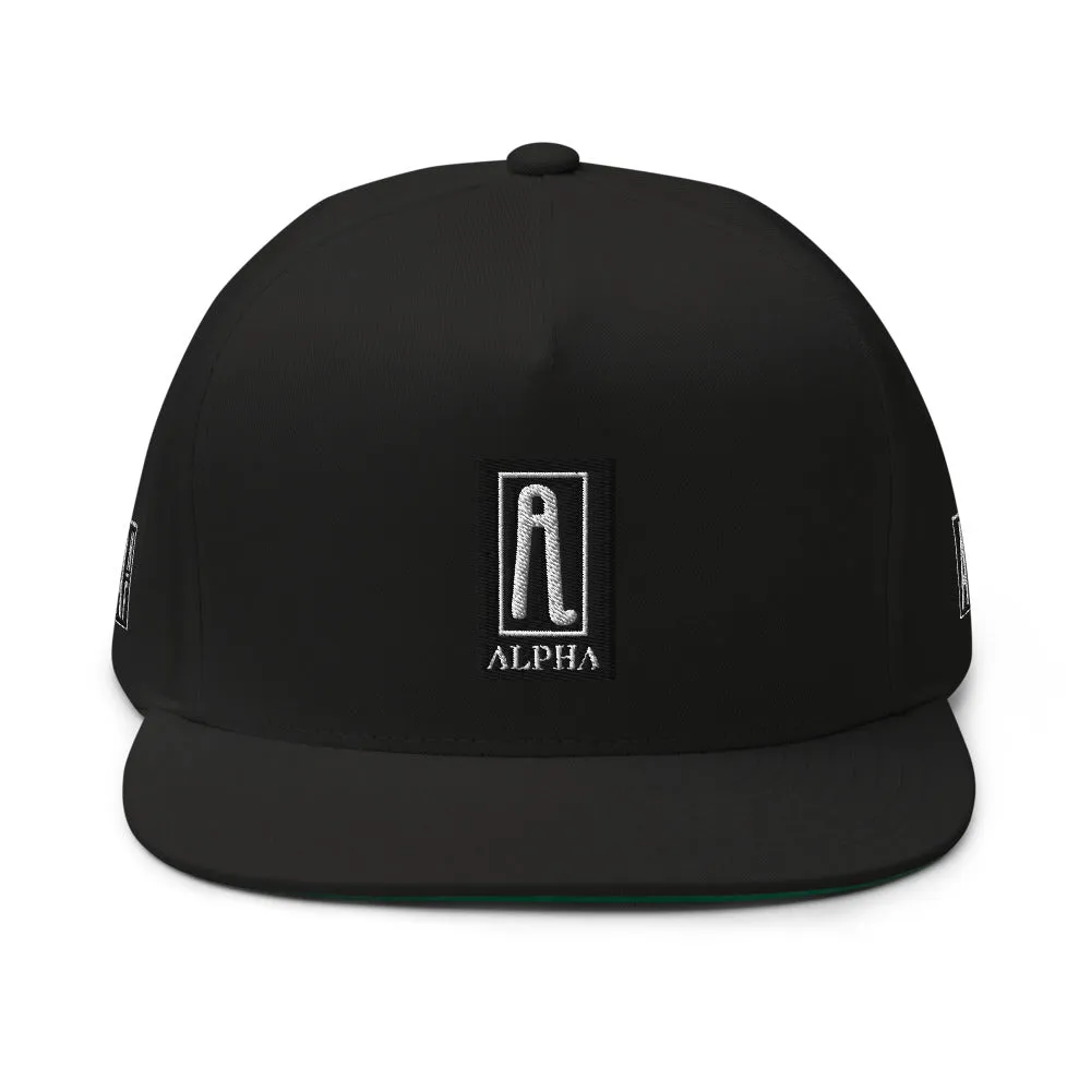 Streetwear Snapback High Profile Flat Bill Cap Yupoong Ascension High Fashion Alpha