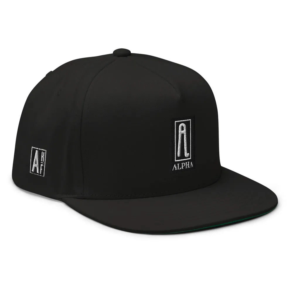 Streetwear Snapback High Profile Flat Bill Cap Yupoong Ascension High Fashion Alpha