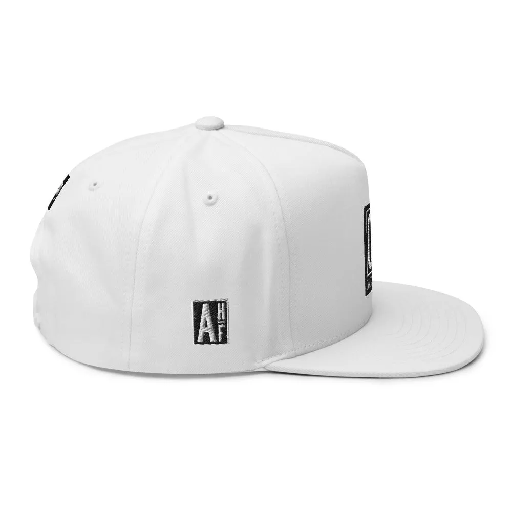 Streetwear Snapback High Profile Flat Bill Cap Yupoong Ascension High Fashion Omega
