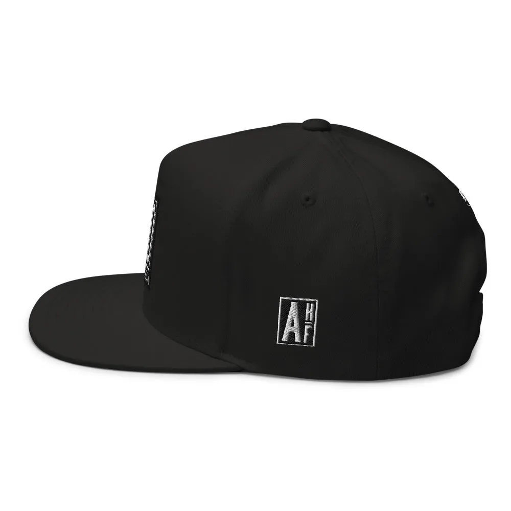 Streetwear Snapback High Profile Flat Bill Cap Yupoong Ascension High Fashion Omega