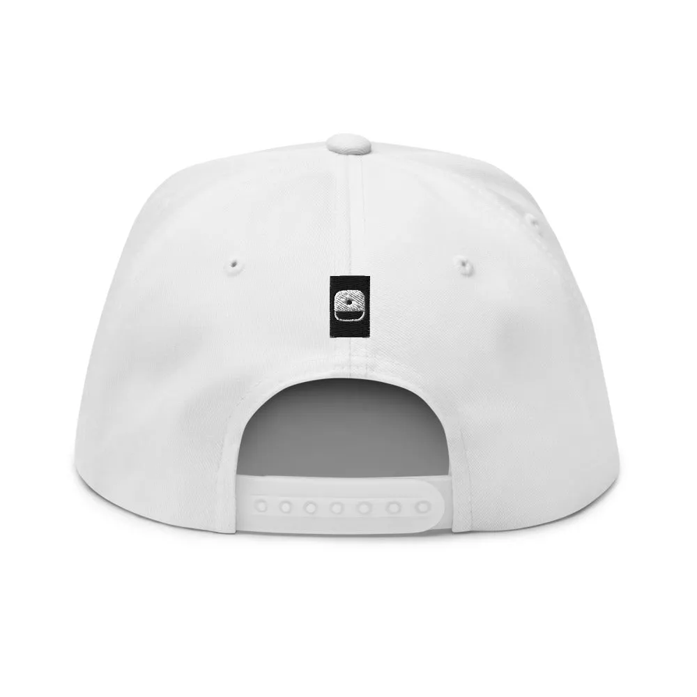 Streetwear Snapback High Profile Flat Bill Cap Yupoong Ascension High Fashion Omega