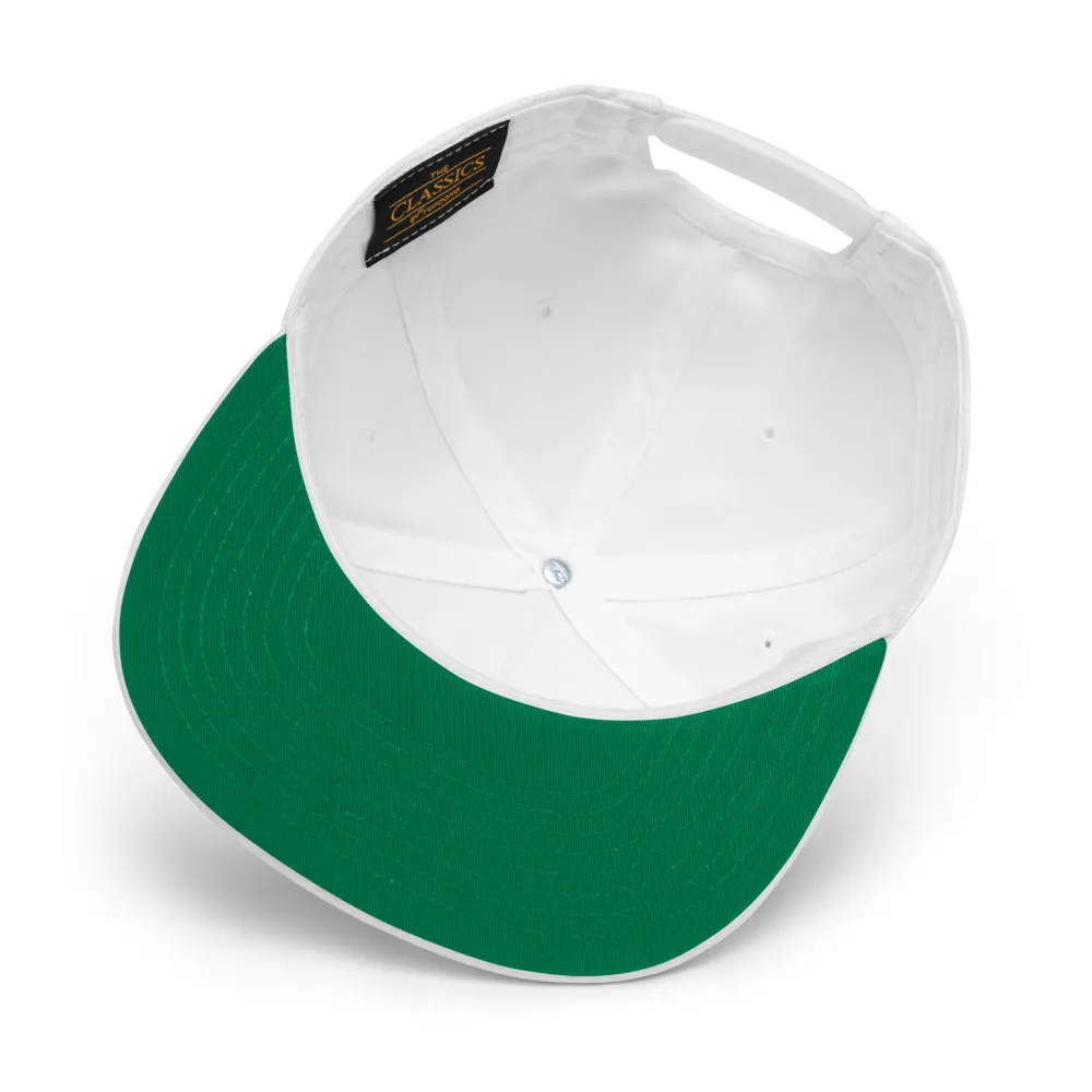 Streetwear Snapback High Profile Flat Bill Cap Yupoong Ascension High Fashion Power
