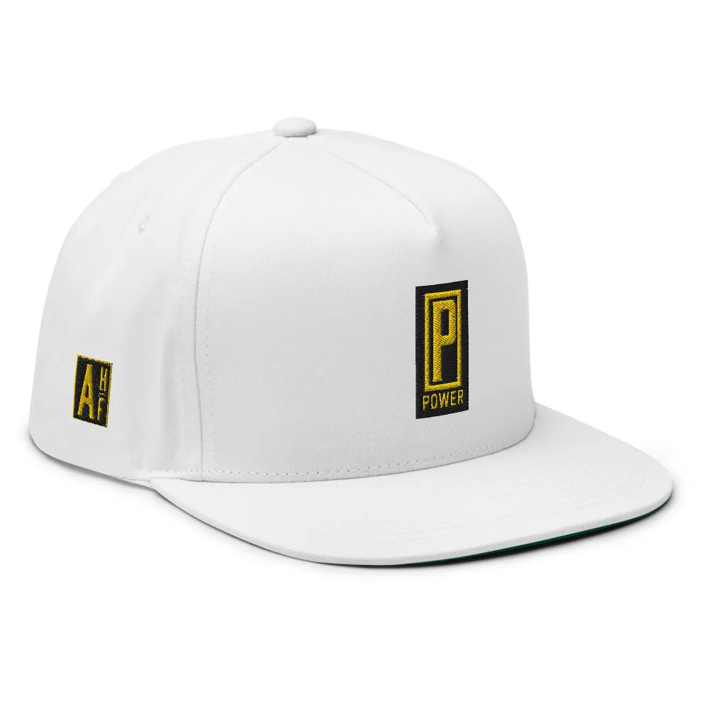 Streetwear Snapback High Profile Flat Bill Cap Yupoong Ascension High Fashion Power