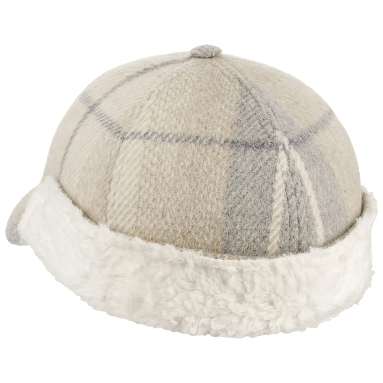 Taja Check Cap with Ear Flaps by Mayser