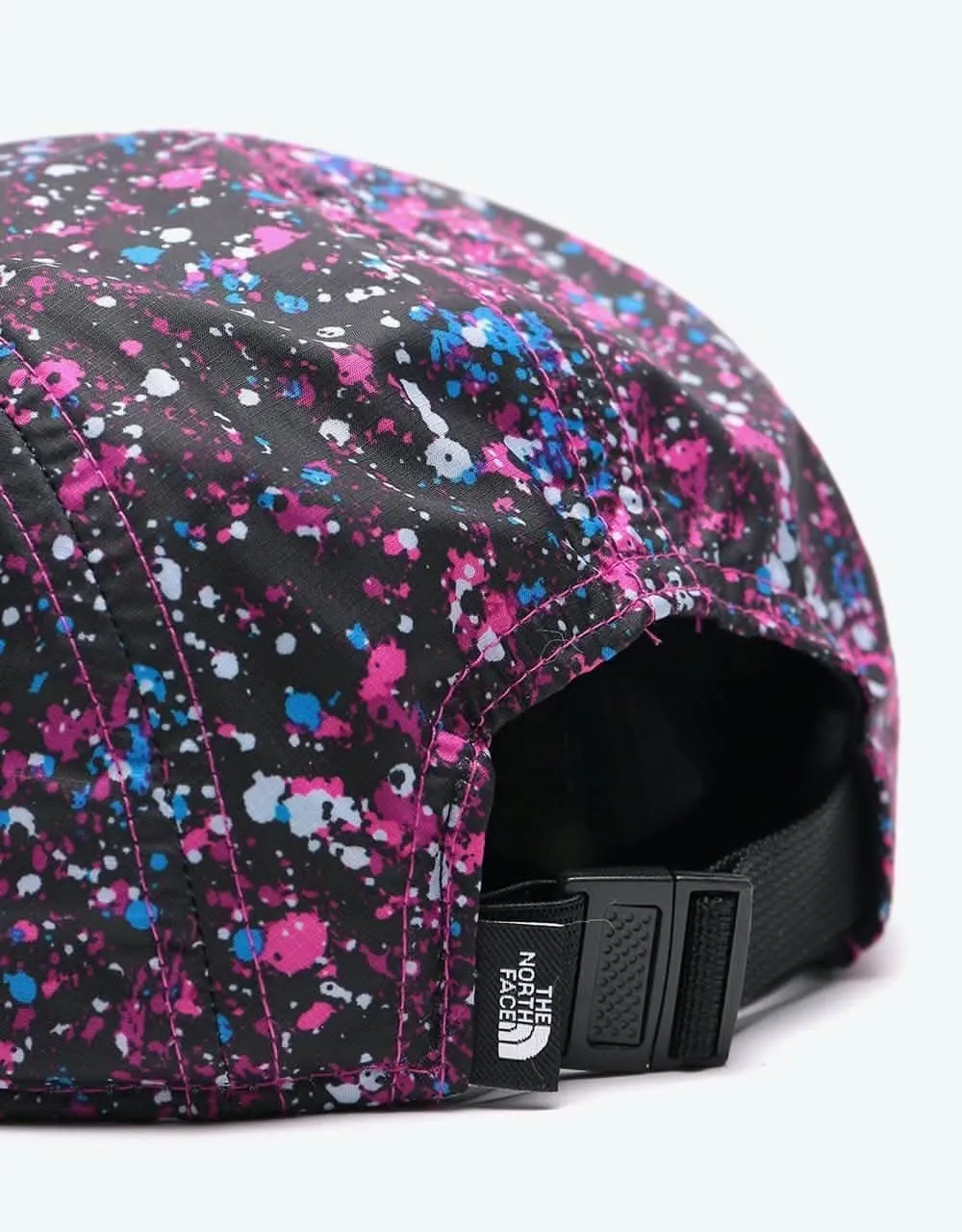 The North Face EU Street 5 Panel Cap - Wild Aster Purple Splatter Prin