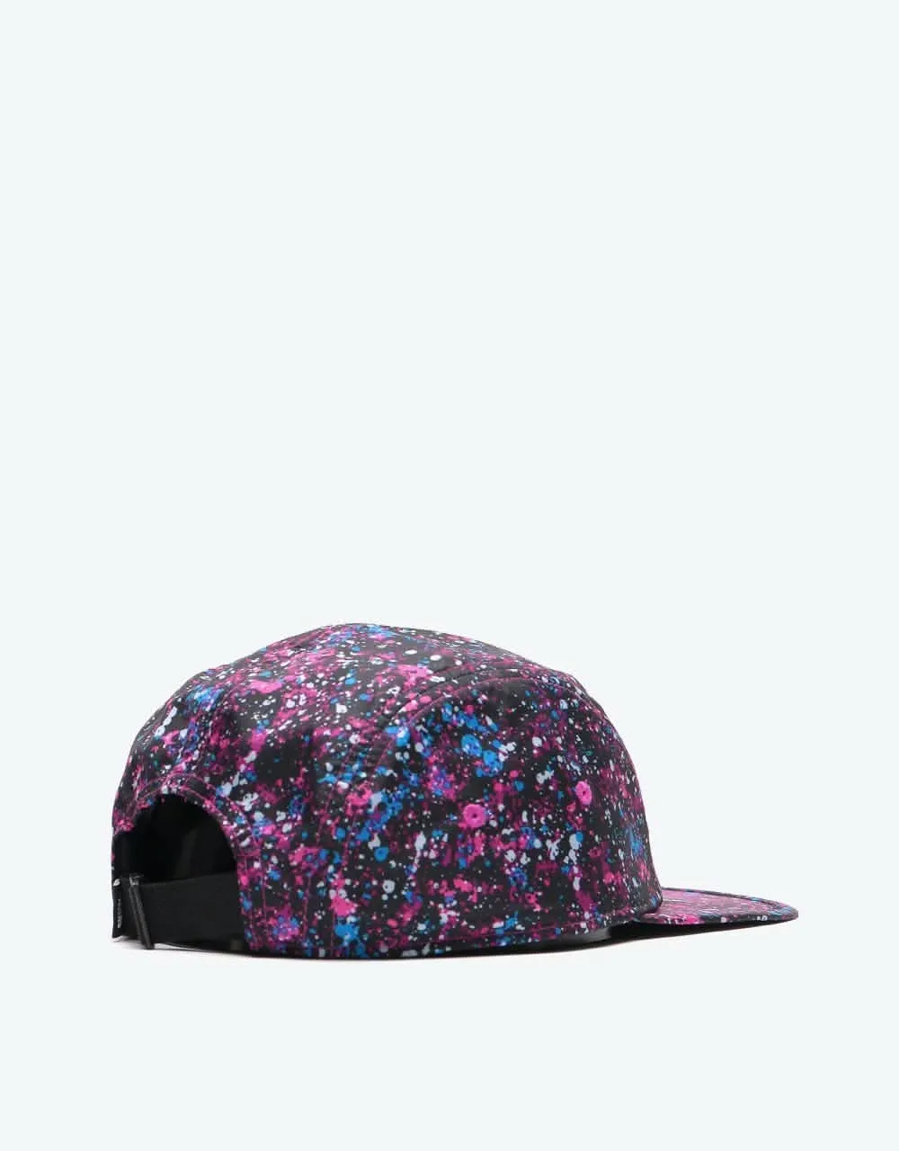 The North Face EU Street 5 Panel Cap - Wild Aster Purple Splatter Prin