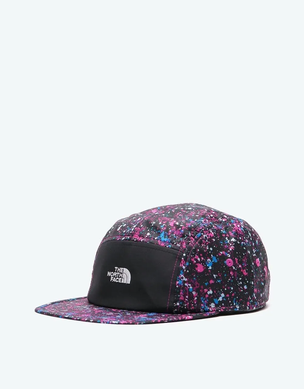 The North Face EU Street 5 Panel Cap - Wild Aster Purple Splatter Prin