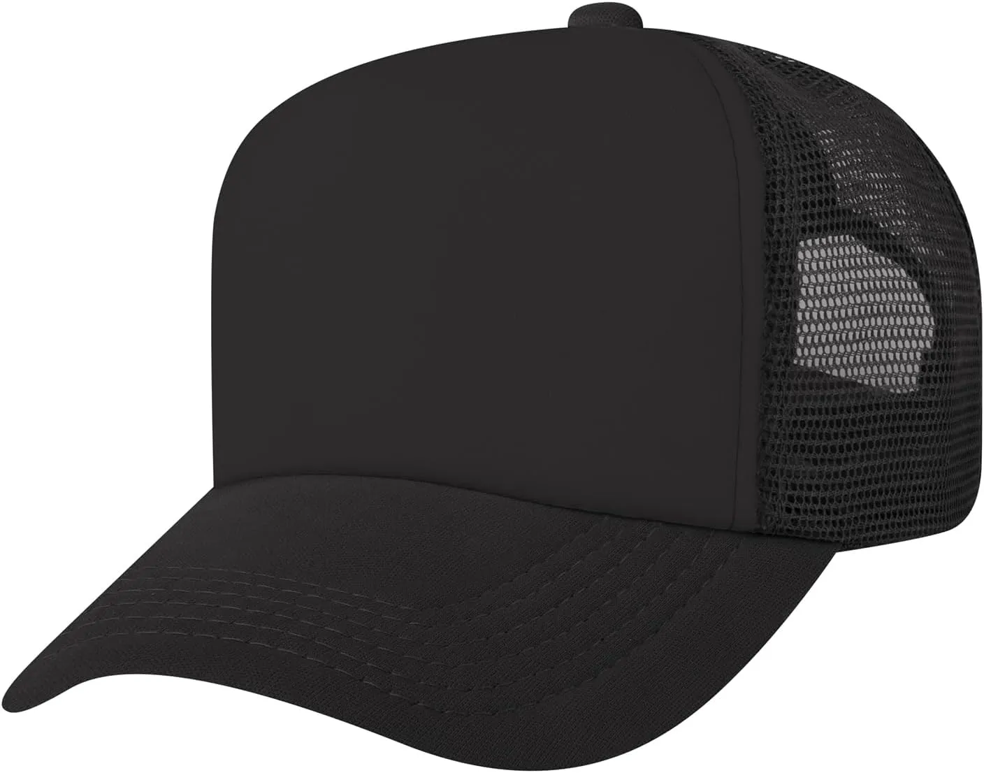 TopTie Kids 5 Panel Trucker Cap Mesh Snapback Hat Foam Front for Boys Girls Aged 3-7 Years Old