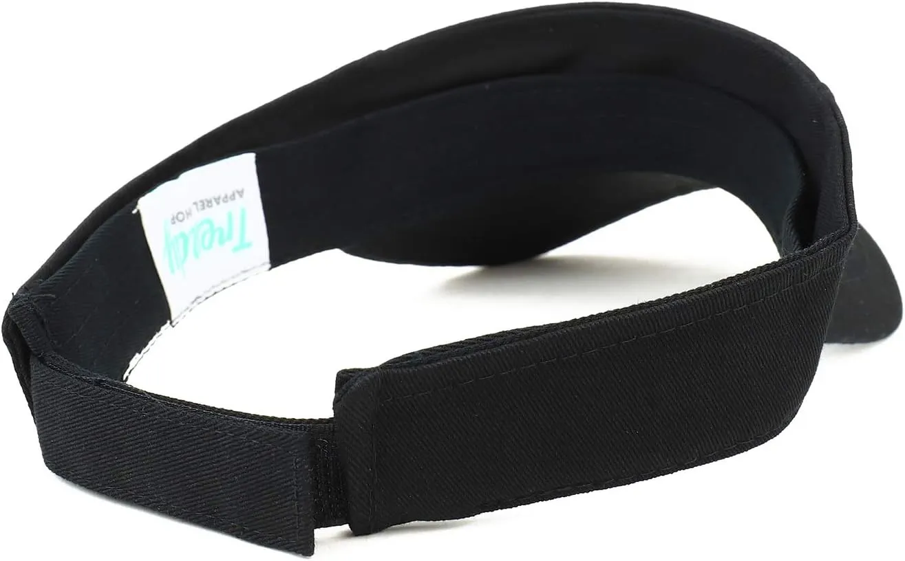 Trendy Apparel Shop Infant Size Adjustable Summer Visor Cap