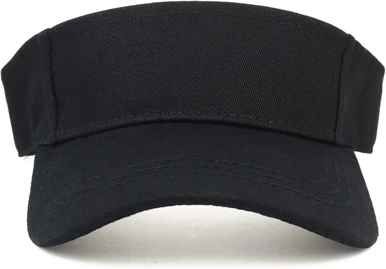 Trendy Apparel Shop Infant Size Adjustable Summer Visor Cap