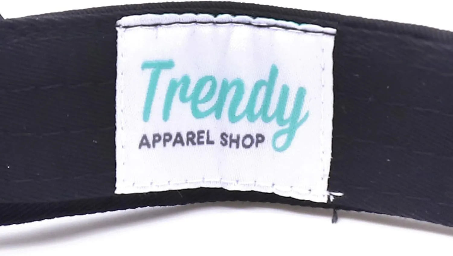 Trendy Apparel Shop Infant Size Adjustable Summer Visor Cap