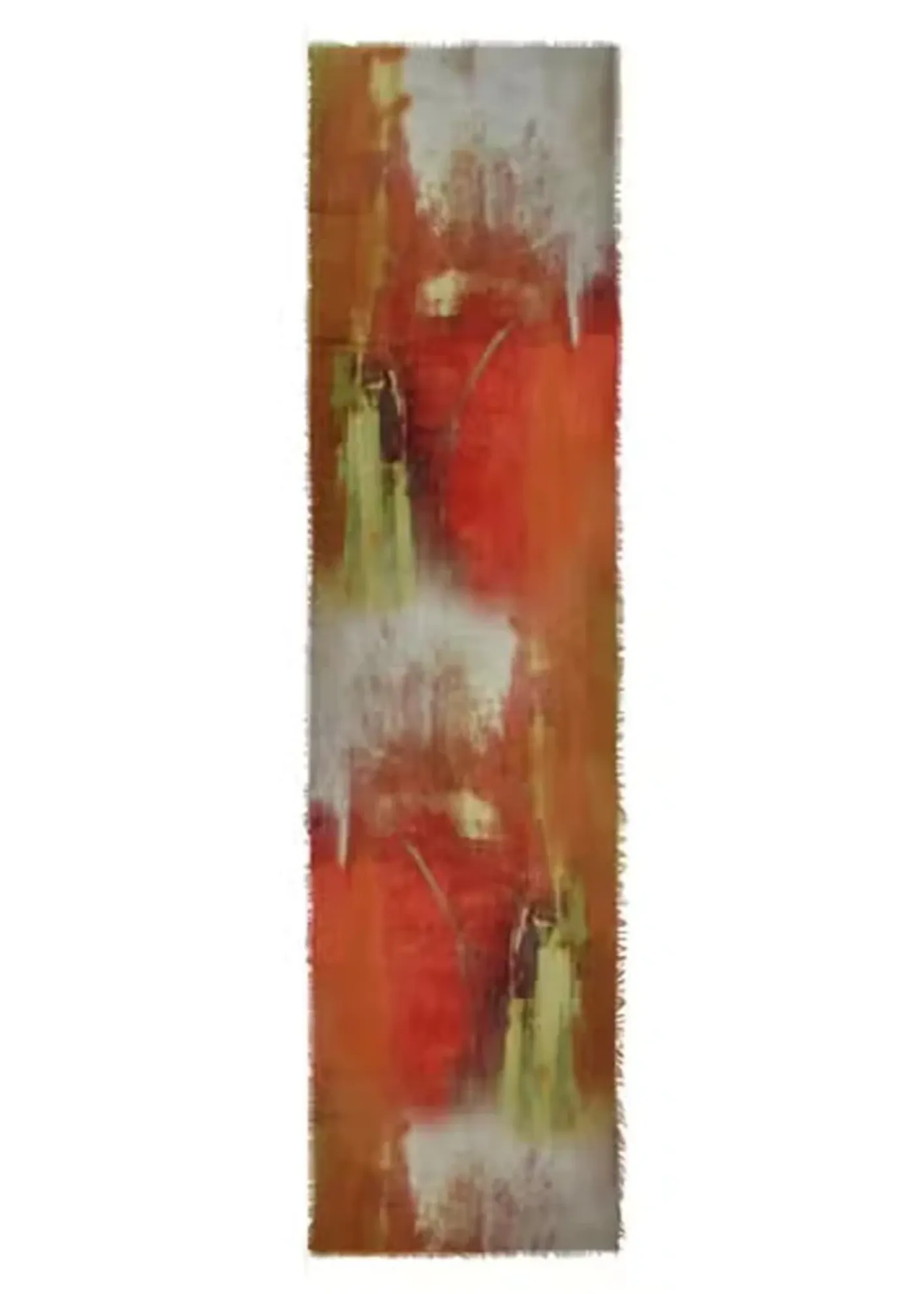 Umbria Scarf - Orange - 19.5" X 71"