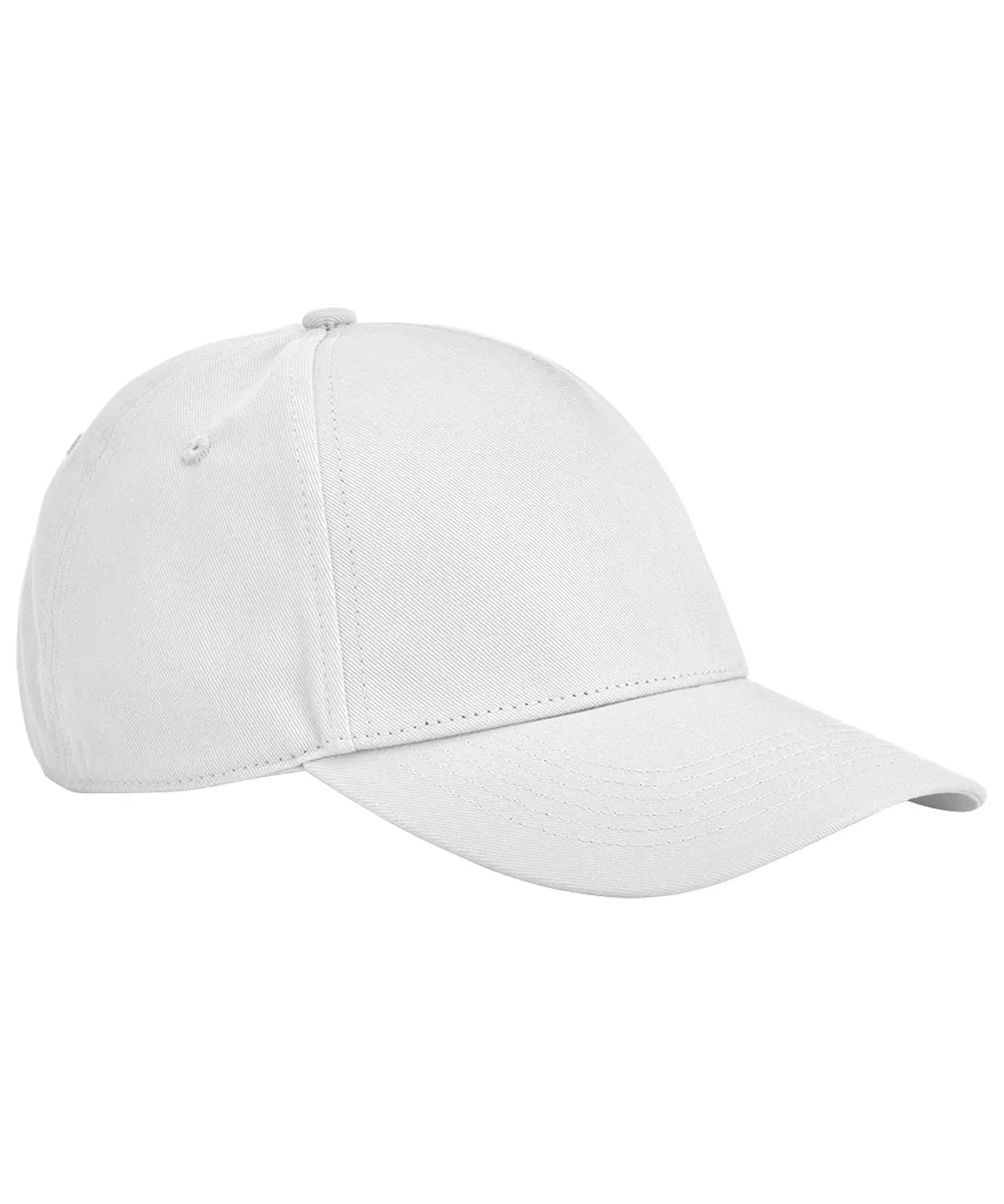 White - EarthAware® classic organic cotton 5-panel cap