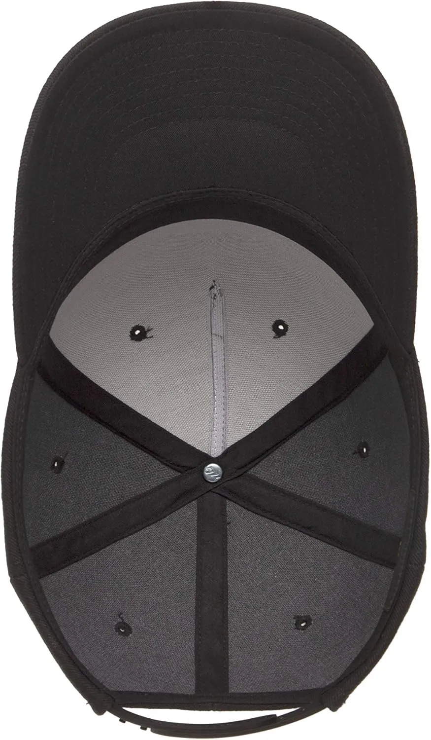 Yupoong Men's Yp Classics 5-Panel Premium Curved Visor Snapback Cap