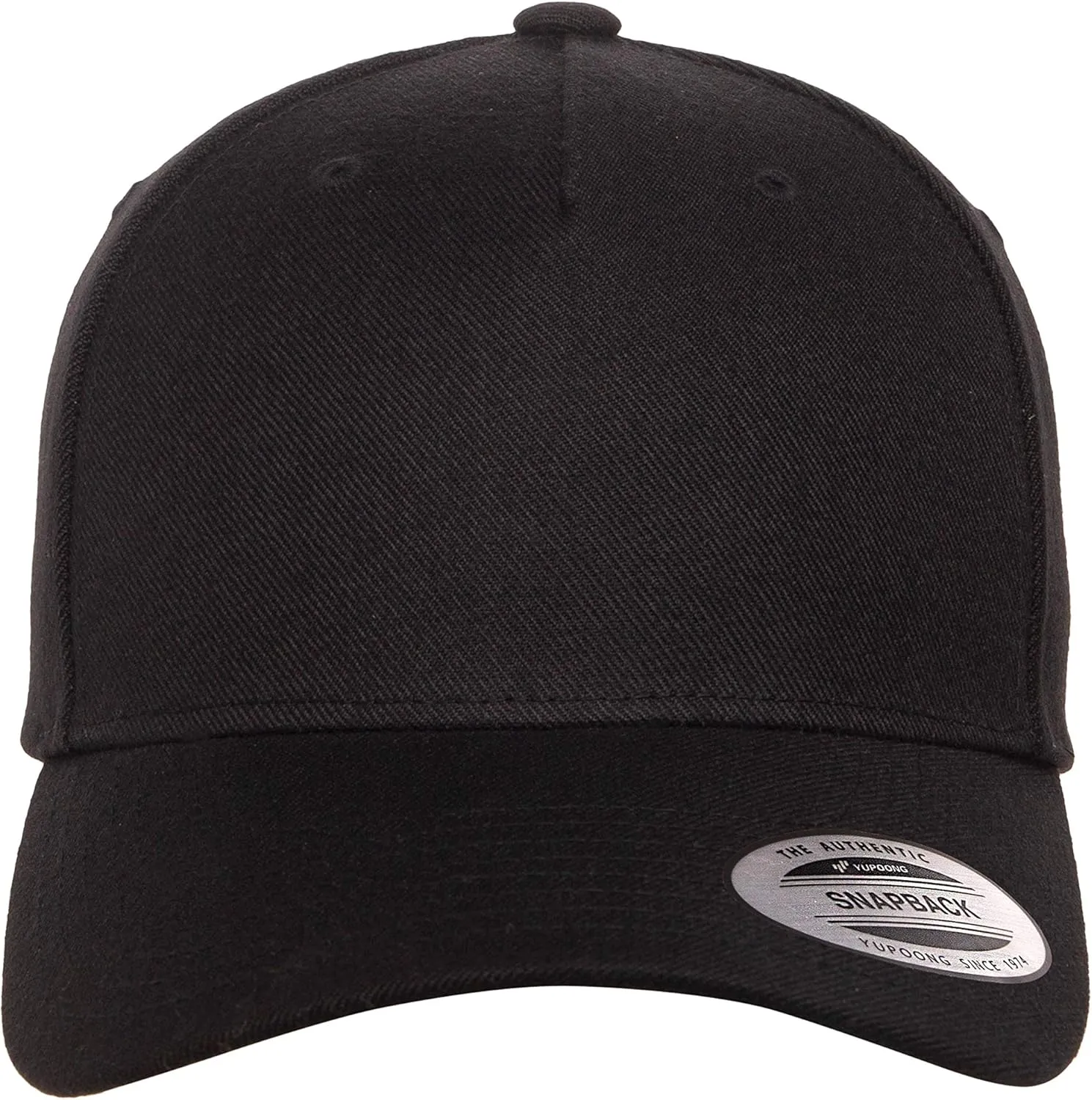 Yupoong Men's Yp Classics 5-Panel Premium Curved Visor Snapback Cap